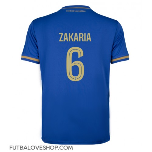 Dres AS Monaco Denis Zakaria #6 Preč 2025-26 Krátky Rukáv